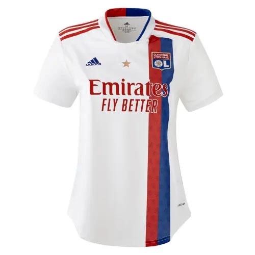 Camiseta Lyon 1ª Mujer 2021-2022